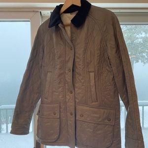 Barbour Beadnell Women's Taupe Jacket